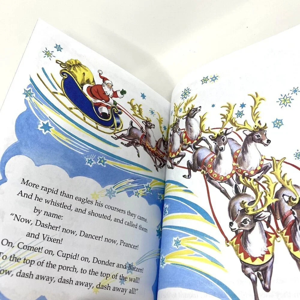 The Night Before Christmas - (Little Golden Book) by Clement C Moore (Hardcover)